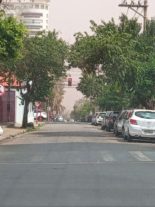 Foto 12 de 13 — Tempestade de areia cobre o céu de Araraquara: veja fotos